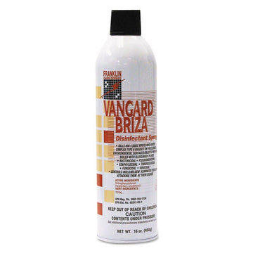 Franklin Cleaning Technology® Vangard Briza Surface Disinfectant-space Spray, Linen Fresh, 16 Oz Aerosol Spray, 12-carton freeshipping - TVN Wholesale